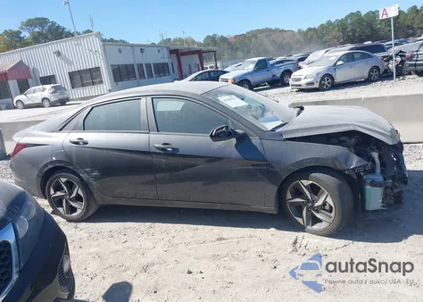 2023 Hyundai Elantra Sel from USA, damaged, VIN 5NPLS4AG3PH087481